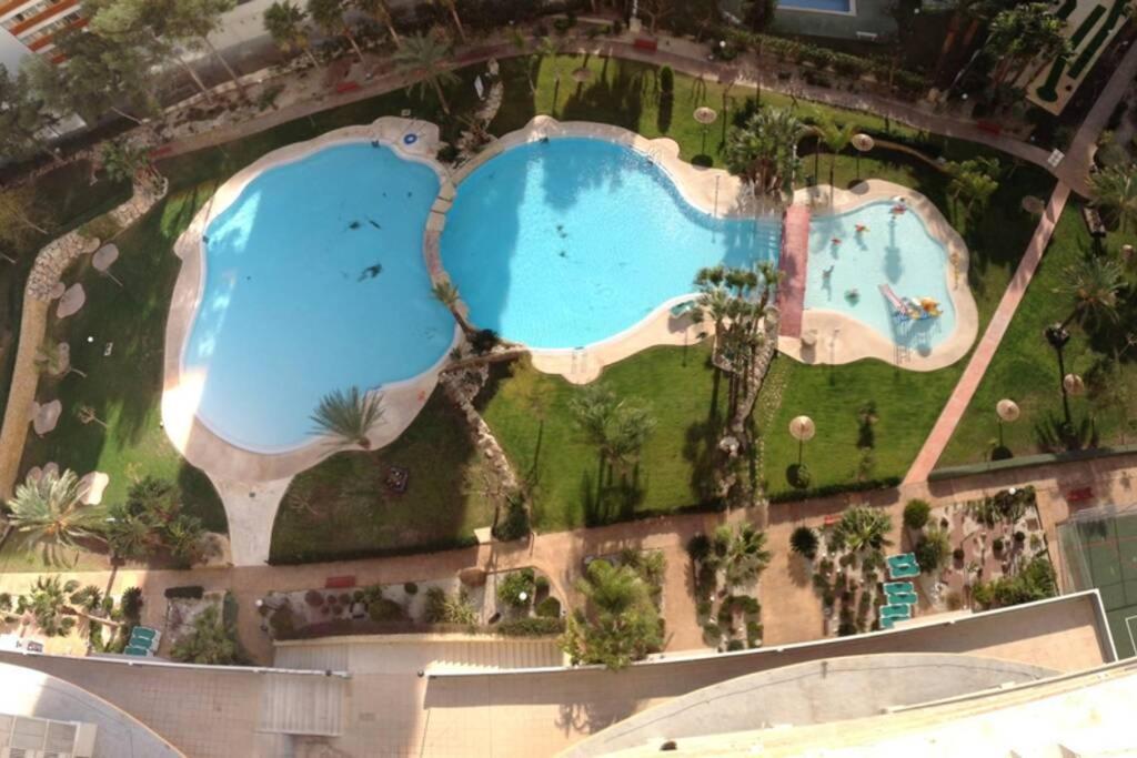 Apartamento Vacaciones En Gemelos 22 Бенідорм Екстер'єр фото